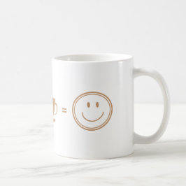 Taza De Café Cara desoladora + café = cara feliz