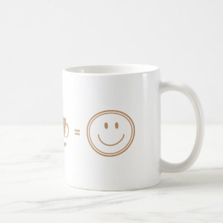 Taza De Café Cara desoladora + café = cara feliz