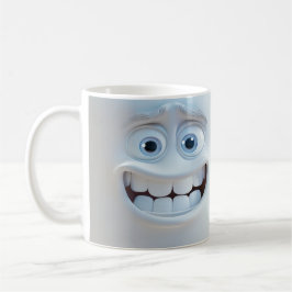 Taza De Café Cara divertida en 3D