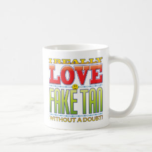 Taza De Café Cara falsa del amor del moreno