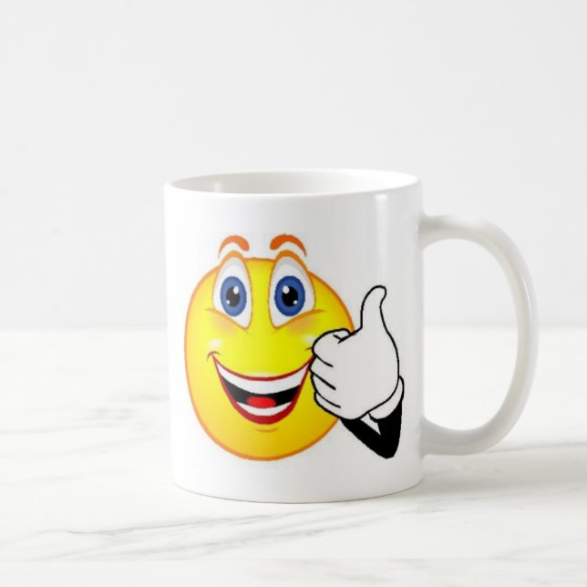 Taza De Café Cara feliz (Derecha)