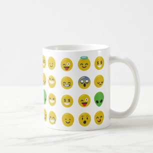 Taza De Café cara feliz de la emoji
