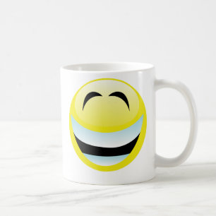 TAZA DE CAFÉ CARA MUY FELIZ