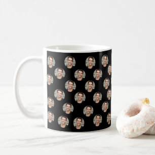 Taza De Café Cara personalizada divertida, Foto personalizada