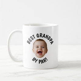 Taza De Café Cara Personalizada Mejor Abuelo Por Par 