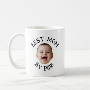 Taza De Café Cara Personalizada Mejor Mamá Por Par