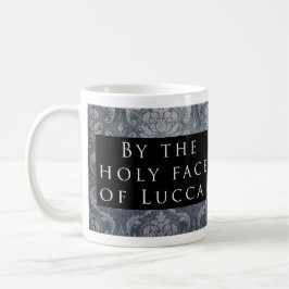 Taza De Café ¡Cara santa de Lucca! Negro del modelo