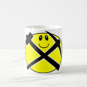 Taza De Café Cara sonriente Drinkware de Rockhound