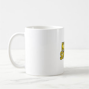 Taza De Café Cara sonriente Retro Sigue Sonriendo Mug