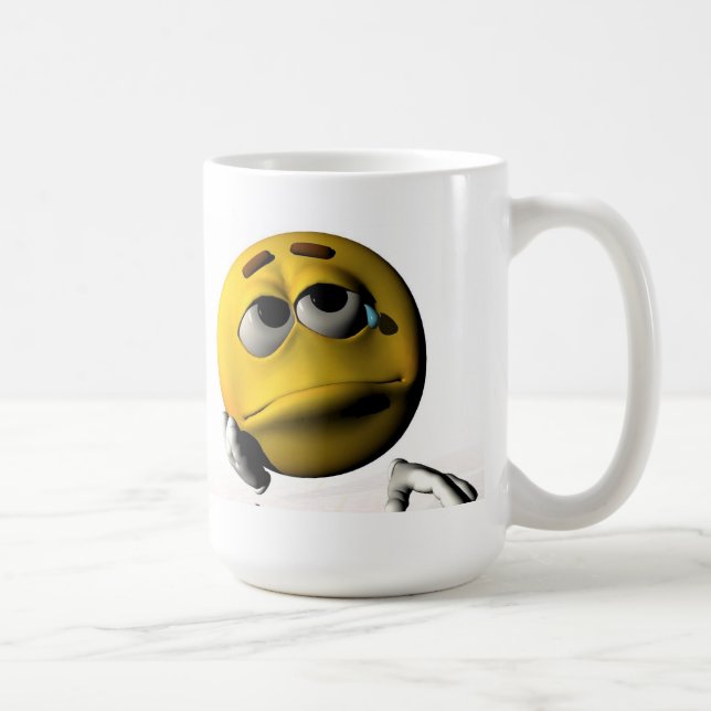Taza De Café Cara triste (Derecha)