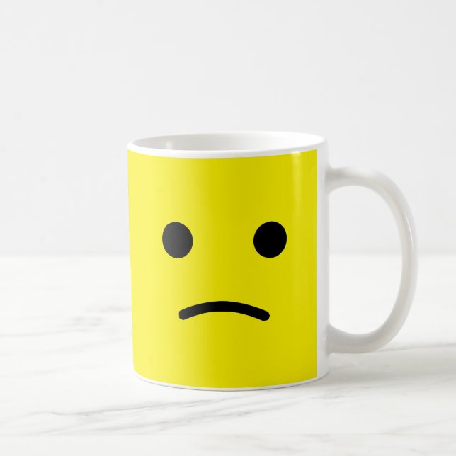 Taza De Café cara triste (Derecha)