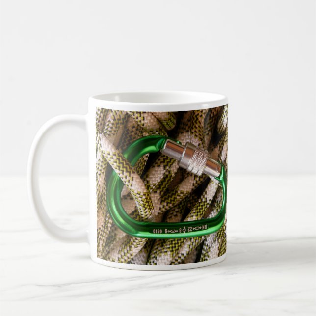 Taza De Café Carabiner y Climbing Rope Mug (Izquierda)