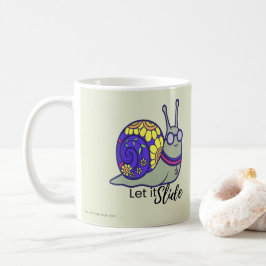 Taza De Café Caracol Adorable Deja Que Se Deslice