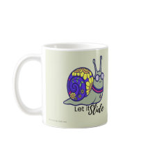 Taza De Café Caracol Adorable Deja Que Se Deslice 
