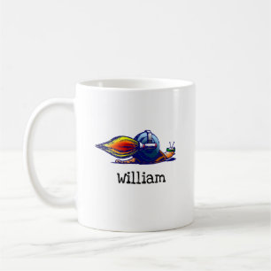 Taza De Café Caracol Cohete