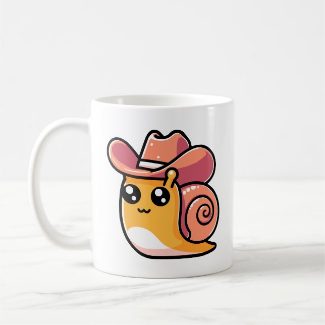 Taza De Café Caracol de vaca suave (Izquierda)