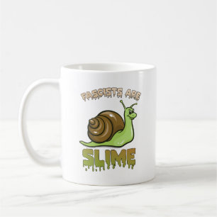 Taza De Café Caracol Retro Lindo - Los Fascistas son Baba