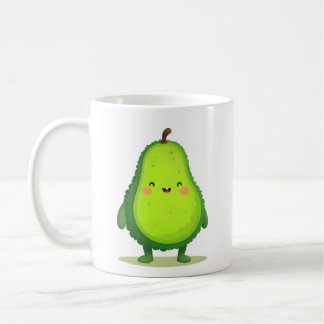 Taza De Café Carácter Cute Kawaii Aguacate