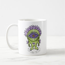 Taza De Café Carácter de planta alienígena - Creatura de astron