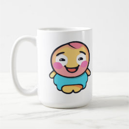 Taza De Café Carácter Kawaii Adorable - Personalizado Cute