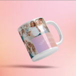 Taza De Café Carácter principal energía pastel aura moderna 6 f<br><div class="desc">Energía de carácter principal 6 multifoto aura pastel moderno elegante decoración de hogar regalo</div>