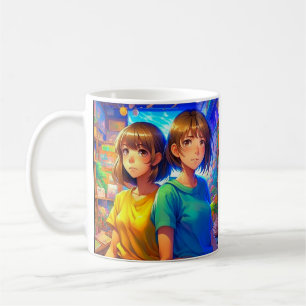 Taza De Café Caracteres animales Arte colorido