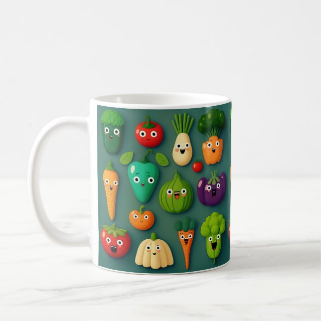 Taza De Café Caracteres de vegetación Vegetales Fotos Vegetales (Izquierda)