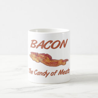 Taza De Café Caramelo del tocino de carnes