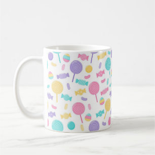 Taza De Café Caramelos coloridos