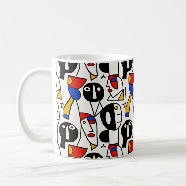Taza De Café Caras de Picasso (Izquierda)