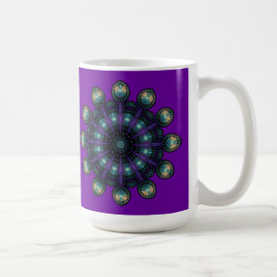 Taza De Café Caras de reloj - Apofisis fractal