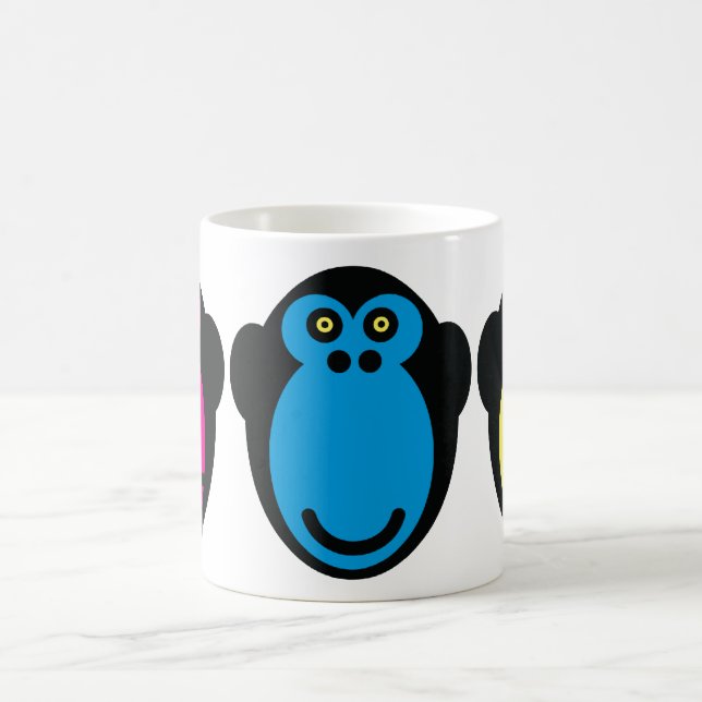 Taza De Café Caras del mono (Centro)