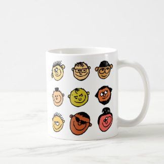 Taza De Café Caras desaliñadas