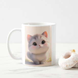 Taza De Café Caras flufadas de gato