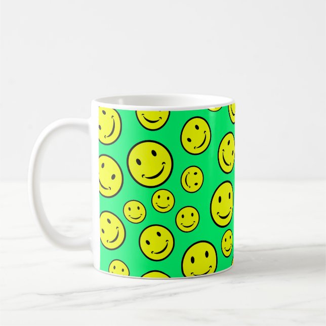 Taza De Café Caras Sonrientes (Izquierda)
