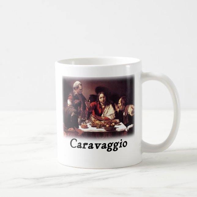 Taza De Café Caravaggio - cena en Emmaus (Derecha)