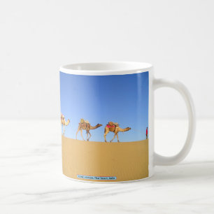 Taza De Café Caravana de camellos, desierto de Thar, India