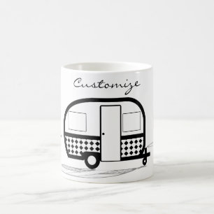 Taza De Café Caravana Thunder_Cove del viajero clásico