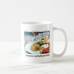 Taza De Café Carbohidratos Demasiado Complejos Regalos y Camise
