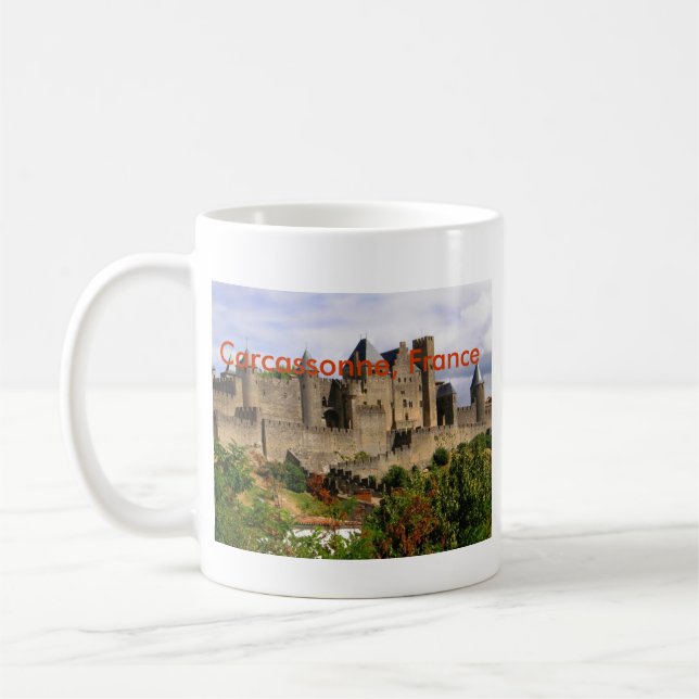 Taza De Café Carcasona, Francia (Izquierda)