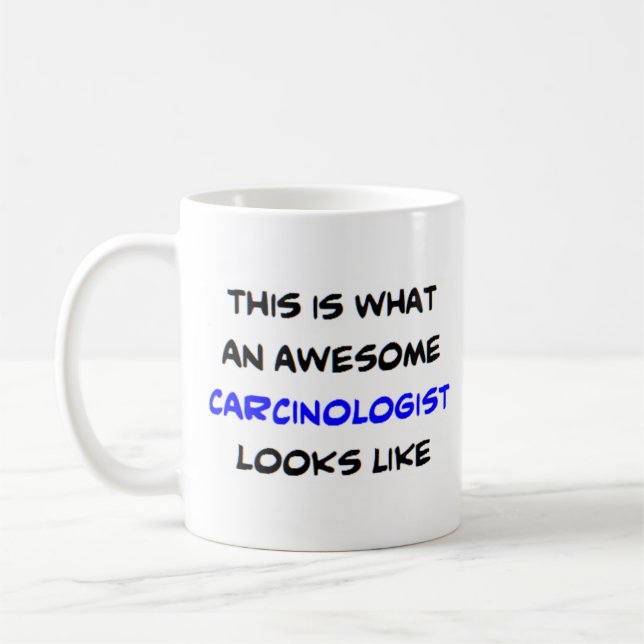 Taza De Café carcinólogo asombroso (Izquierda)