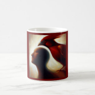 Taza De Café Cardenal de animales espirituales 1