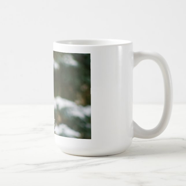 Taza De Café Cardenal de invierno Coffee Mug (Derecha)