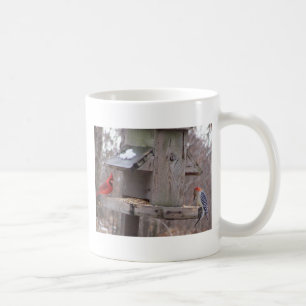 Taza De Café Cardenal de Woodpecker&Male