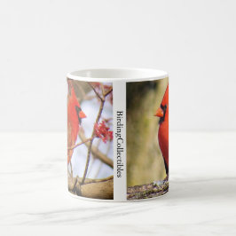 Taza De Café Cardenal del norte Mug II por Birding Collectibles