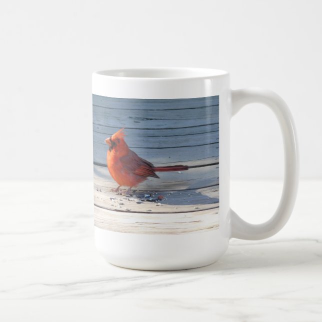 Taza De Café Cardenal del país Mug (Derecha)