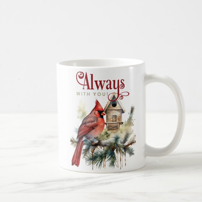 Taza De Café Cardenal hermoso/Siempre contigo (Derecha)