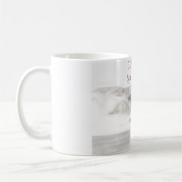 Taza De Café Cardenal rojo: "Siempre estoy contigo"