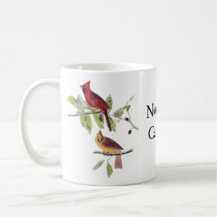 Taza De Café Cardenal septentrional de Audubon