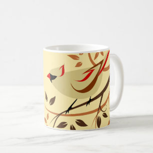 Taza De Café Cardenal septentrional Songbird